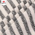 Stripe Design 2x2 Rib Spandex Poly Knit Fabric